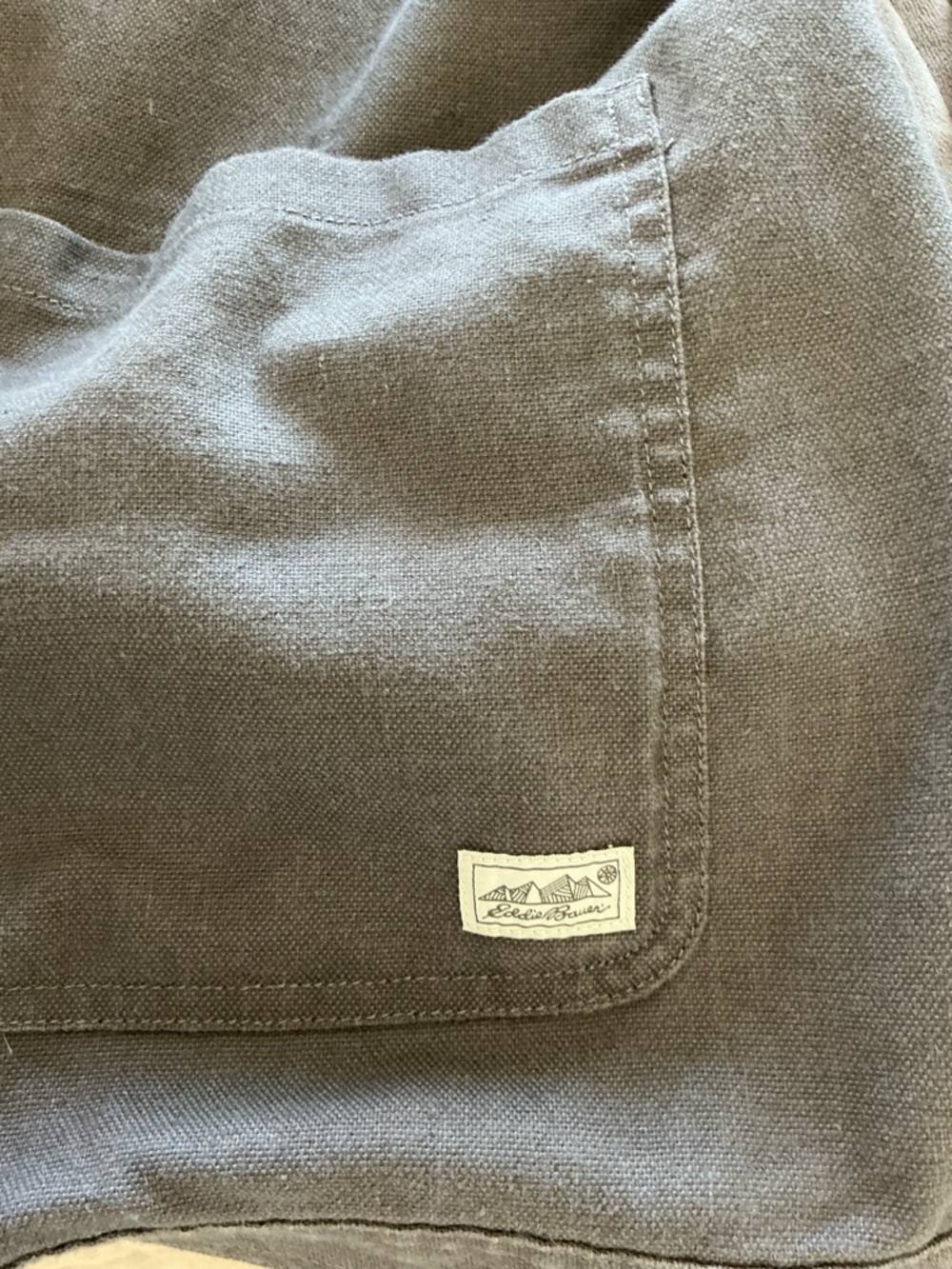 Eddie Bauer Gray Button-Up Jacket - image 6